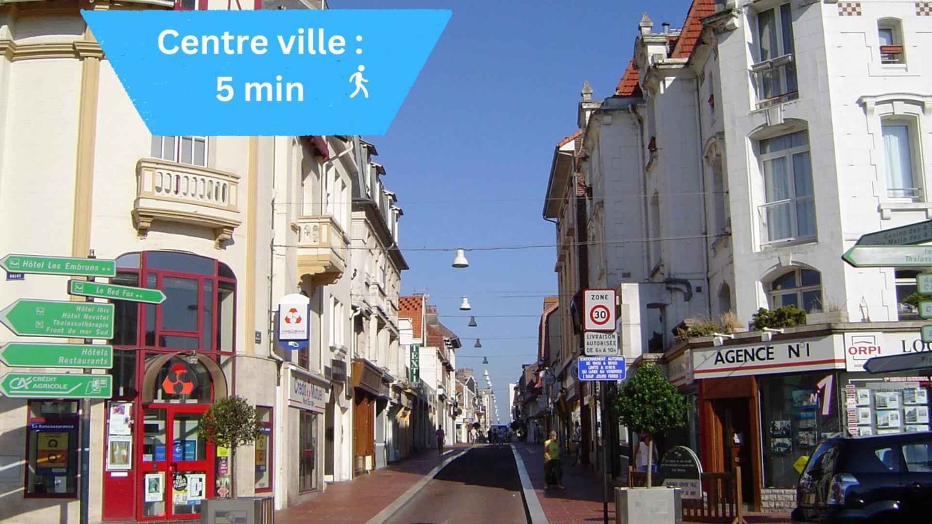 Joli Studio Plein Centre Proche Plage Avec Wi-Fi Le Touquet 외부 사진